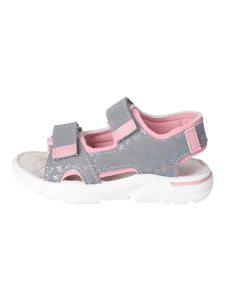 Ricosta Sandalen in Grau/ Rosa günstig kaufen