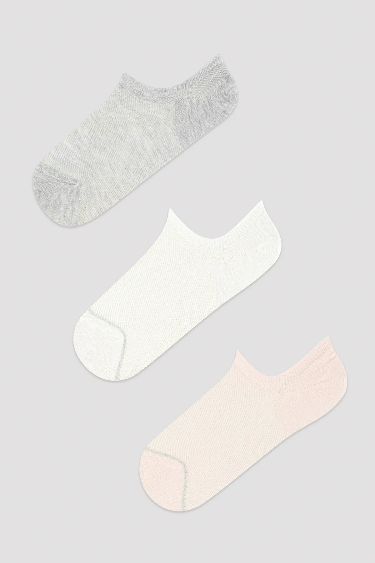 Penti  Basic Mesh 3-teilige Booties-Socken