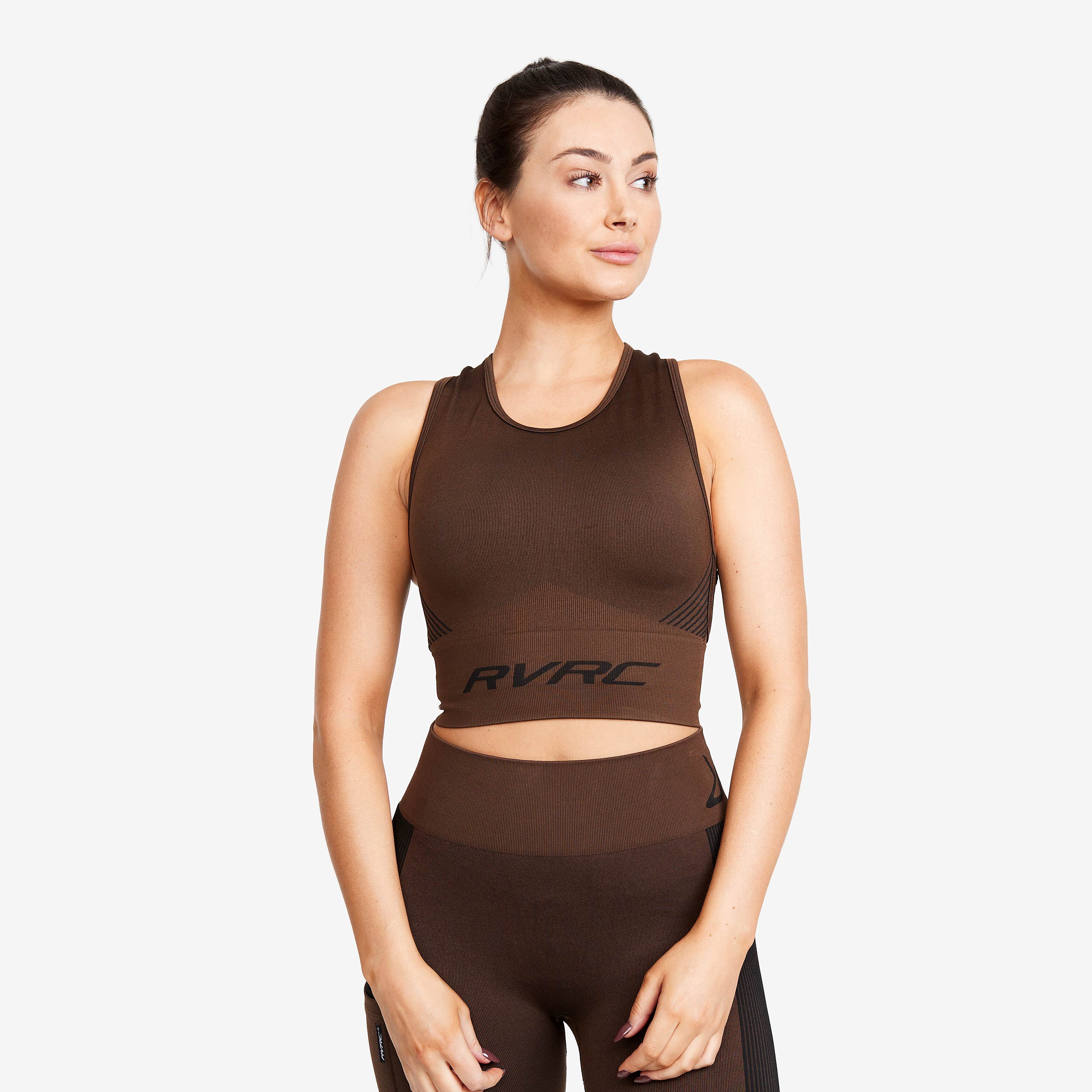 Descent Seamless Top Femme Chocolate Chip