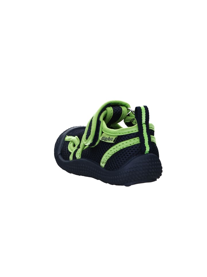 Playshoes Aqua-Sandale in Marine/Grün günstig kaufen
