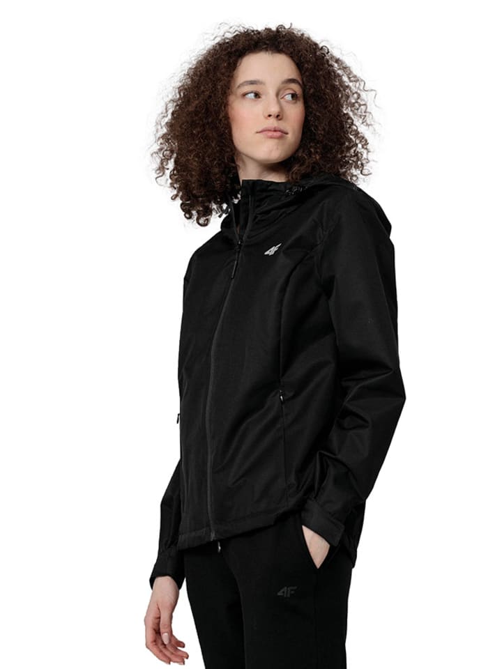 4F Funktionsjacke in Schwarz günstig kaufen L