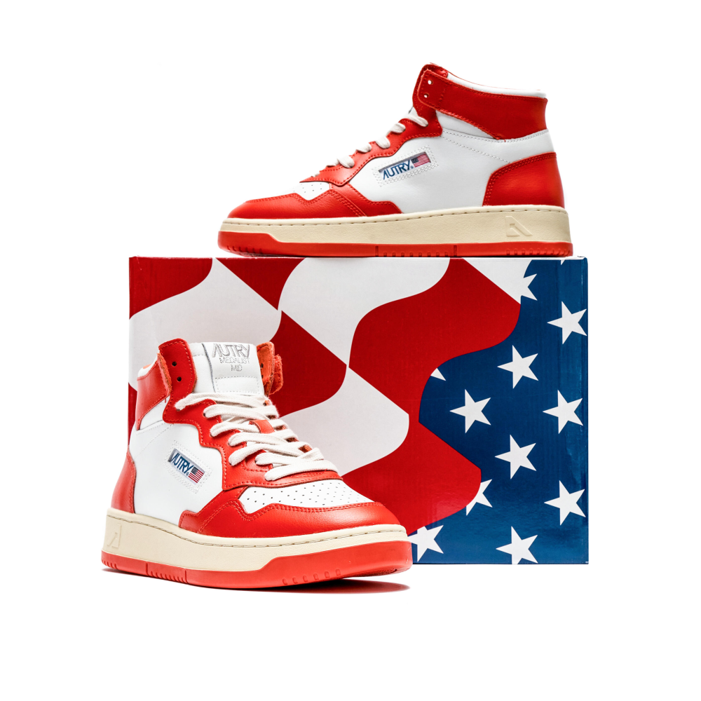 Autry WMNS MEDALIST MID AUMWWB21 / rot