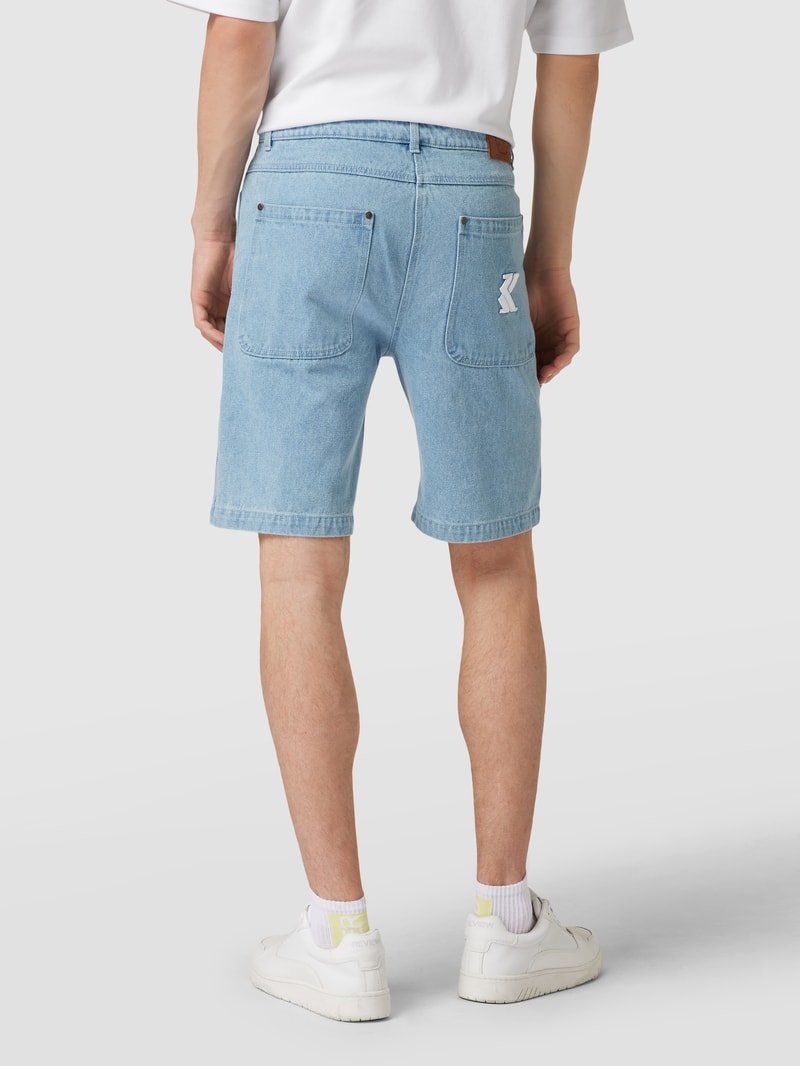 Bermudas  im 5-Pocket-Design Modell 'Serif' in jeans