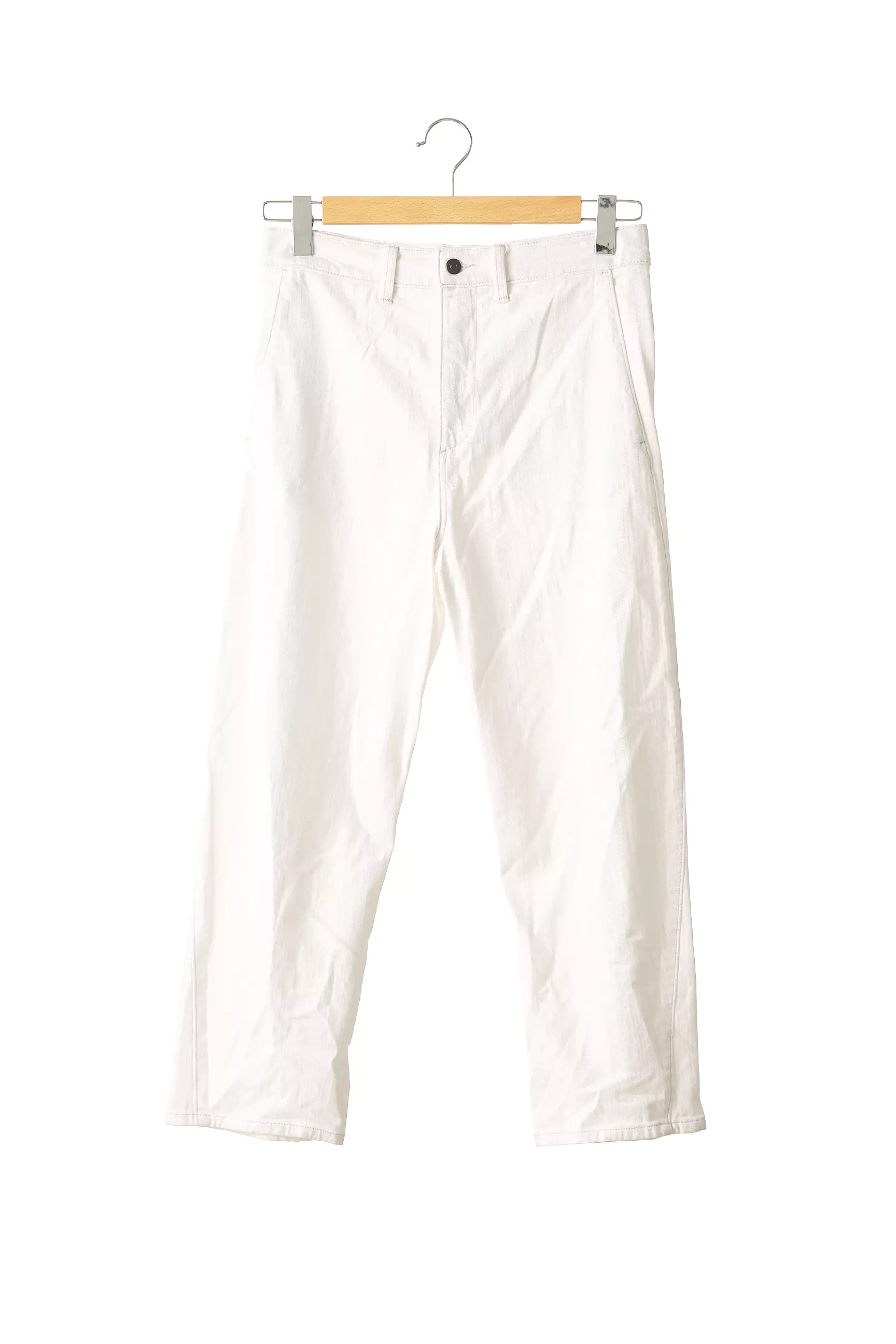 Vince  Pantalons Droits Femme couleur blanc