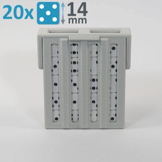 Dice Pro Keeper - 14mm (Hellgrau)