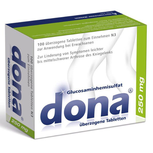 DONA 250 mg überzogene Tabletten  100 St  Tabletten, überzogen