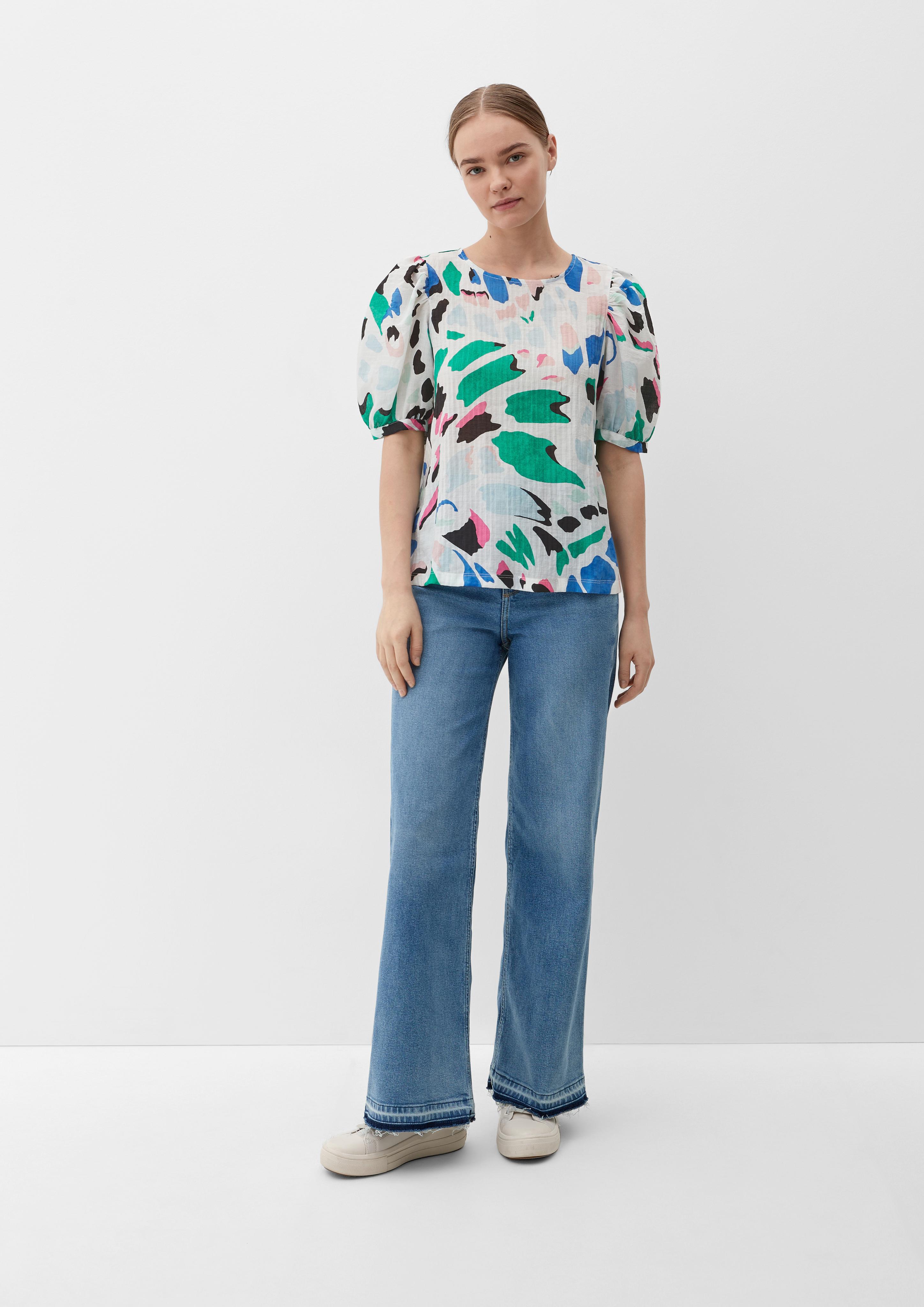 Bluse aus Viskosemix  2129675-02A0