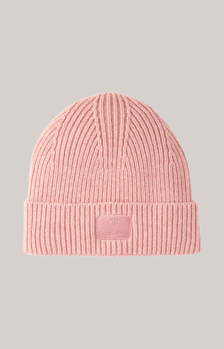 Strick-Mütze in Rosa