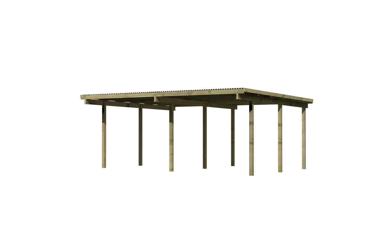 Karibu Doppelcarport 