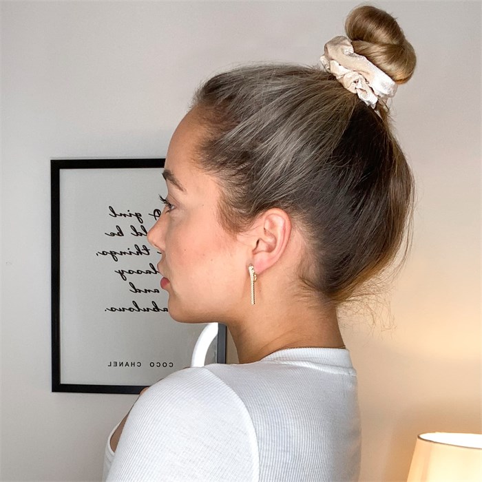 Original Scrunchie Champagne Beige