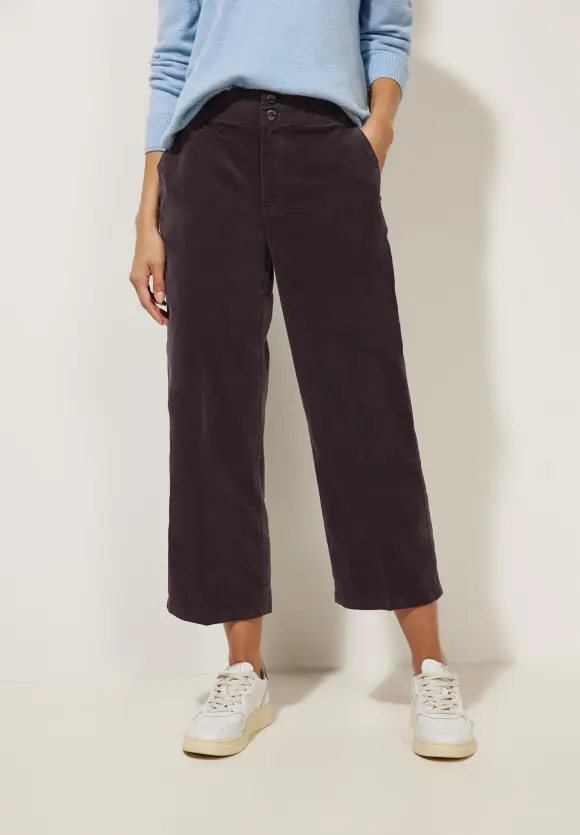 Street One Casual Fit Babycord Hose