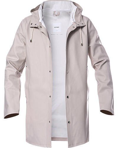 STUTTERHEIM, Regenmantel, PVC wasserdicht, beige