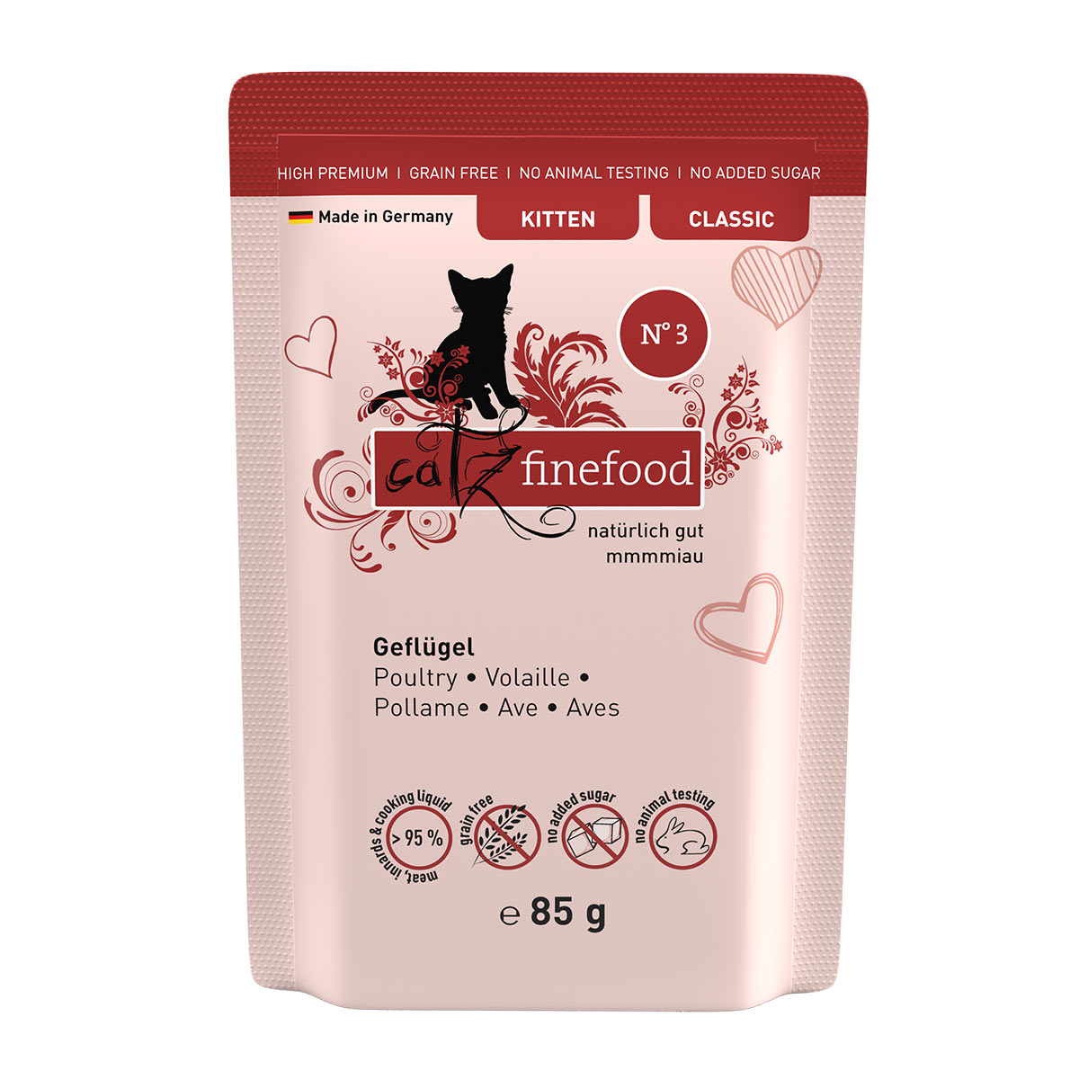 catz finefood Kitten No.03 Geflügel günstig kaufen bei ZooRoyal