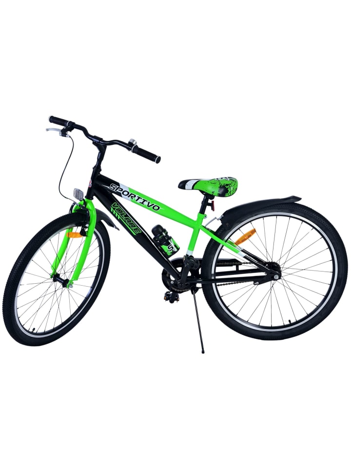 Volare Kinderfahrrad Sportivo Fahrrad für Jungen 26 Zoll Kinderrad in Grün 9 Jahre günstig kaufen onesize