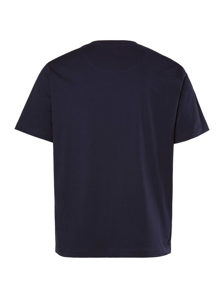 Men Plus Kurzarm T-Shirt in navy blau günstig kaufen