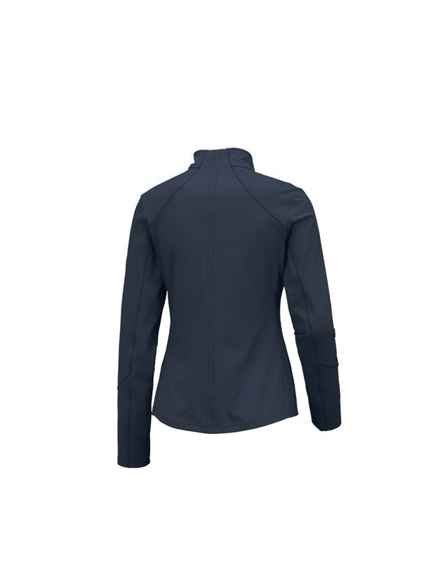 e.s. Funktions Sweatjacke solid, Damen