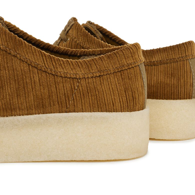 Clarks Wallabee Cup tan cord