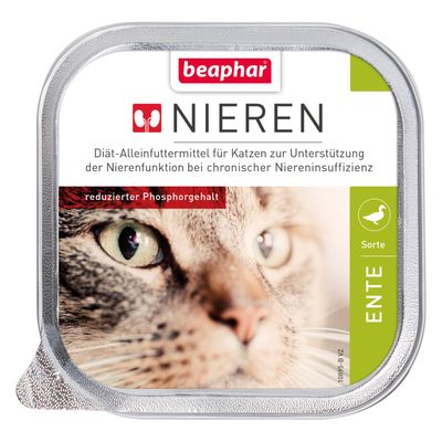 Sparpaket beaphar Nieren-Diät 24 x 100 g