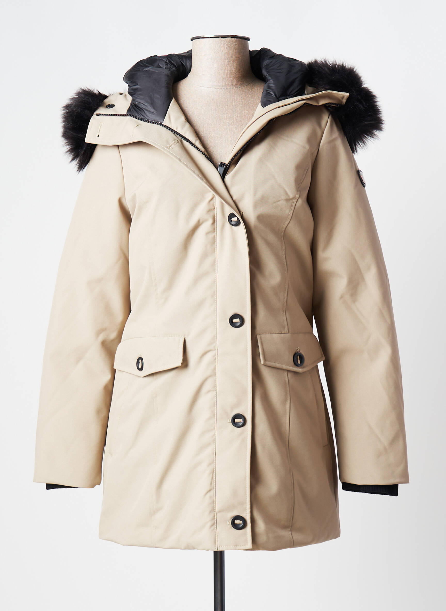 Redskins Parkas Femme couleur beige