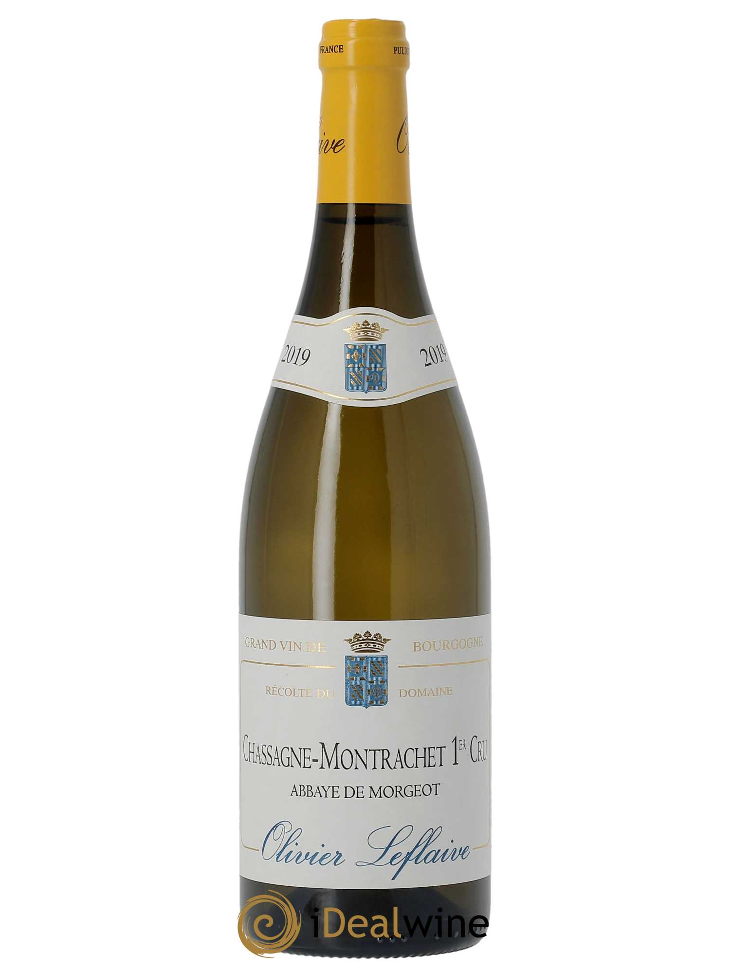 Chassagne-Montrachet 1er Cru Abbaye de Morgeot Olivier Leflaive  2019 - Lot de 1 Bouteille