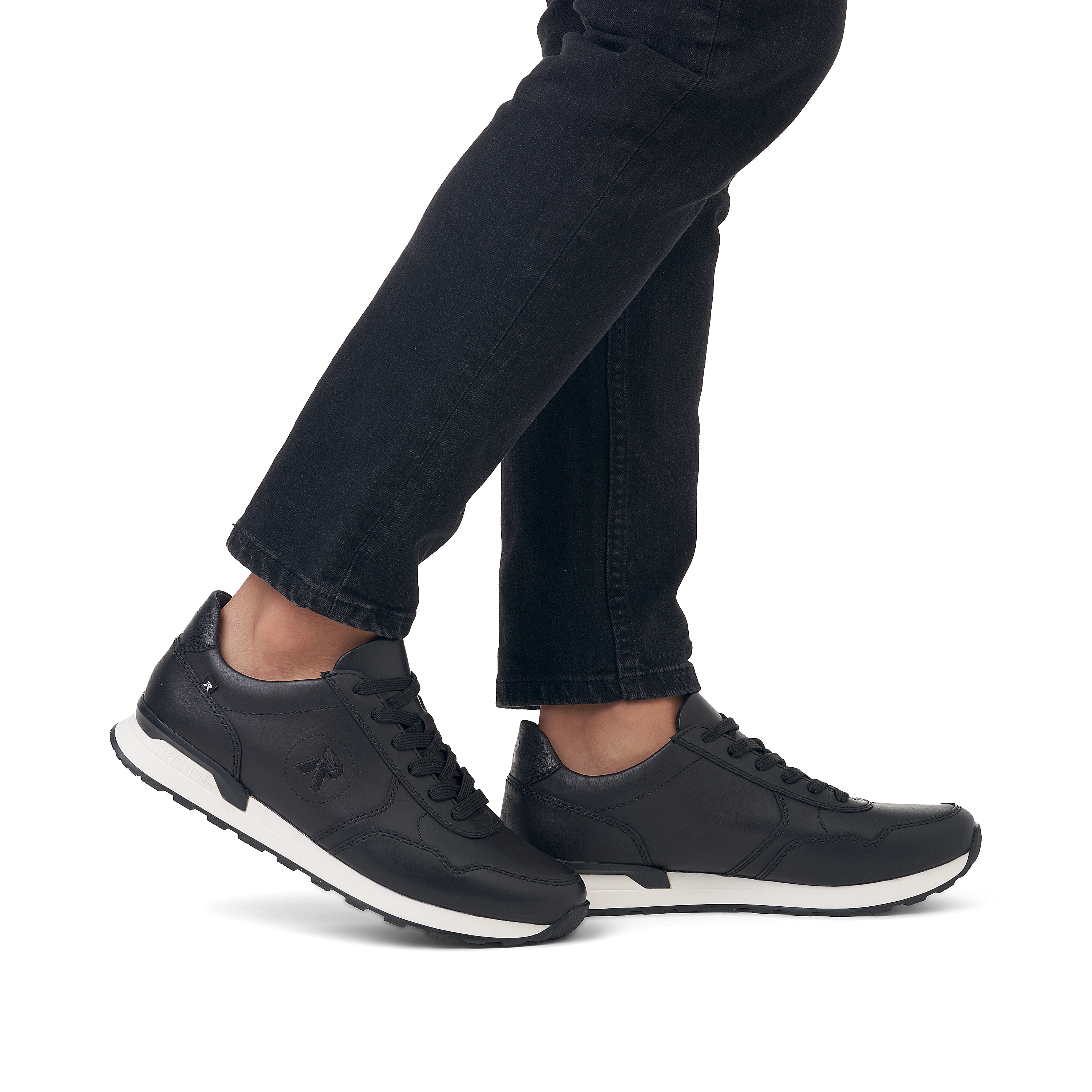 Rieker Herren Sneaker Low deep black