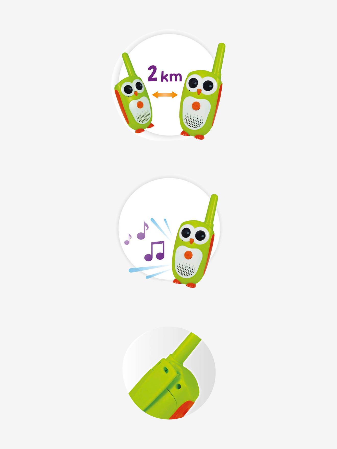 Talkie Walkie des petits BUKI vert