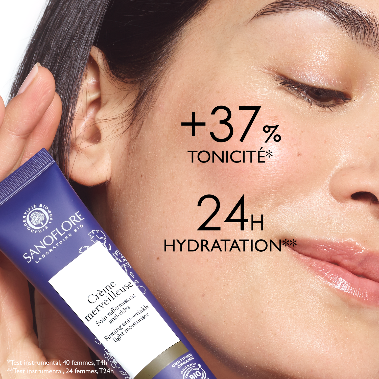 Sanoflore Crème Merveilleuse Soin de Jour Lissant 40 ml