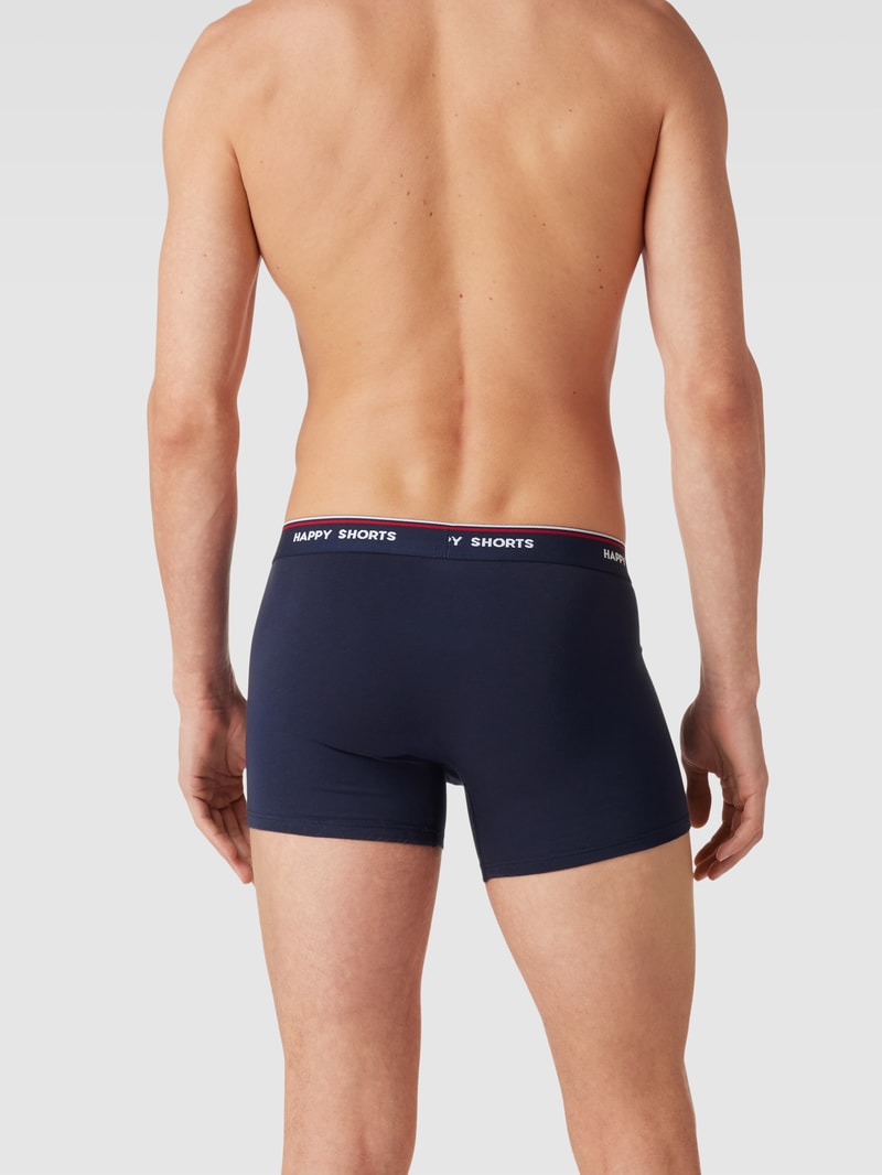 Trunks mit elastischem Logo-Bund in dunkelblau