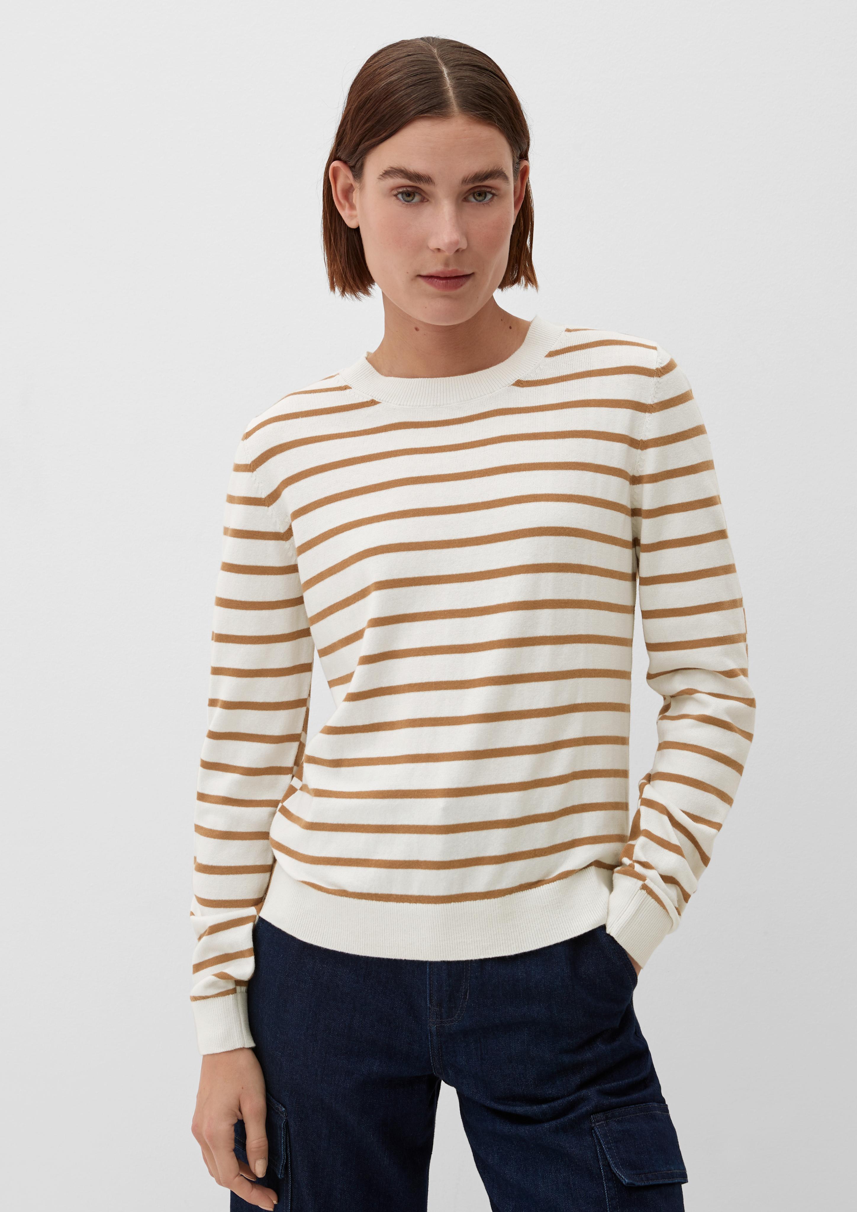 Feinstrickpullover aus Baumwolle  2129903-84G2
