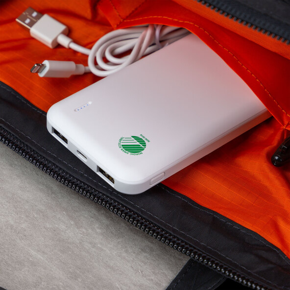 Powerbank PB-S1000 mit 10.000 mAh und 2x USB-A