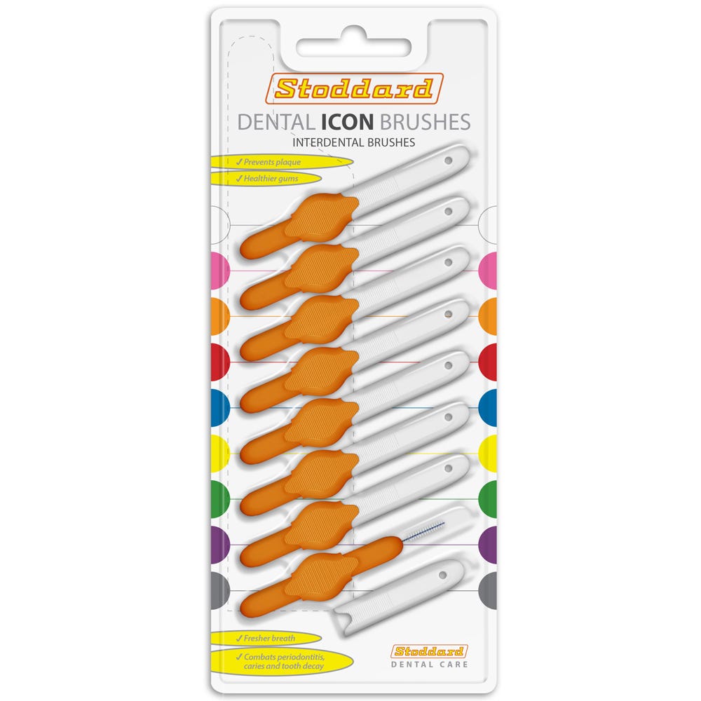 Prodent Interdentalbürste orange 0,8 mm 8 Stk.