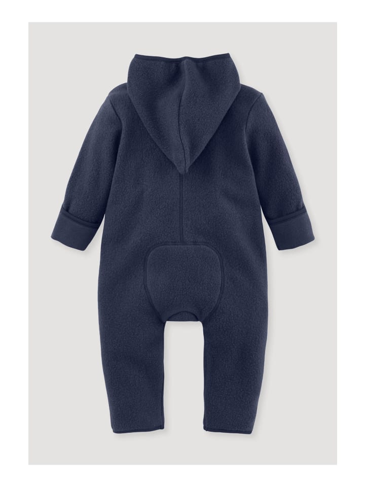Hessnatur Fleece-Overall in dunkelblau günstig kaufen