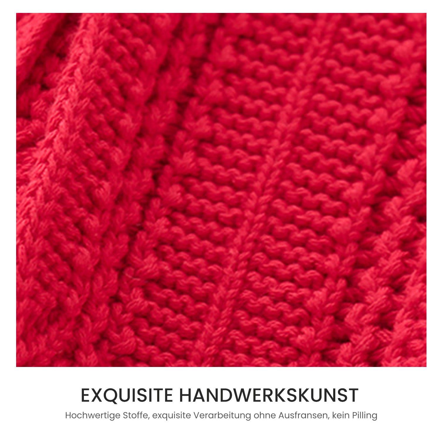 TOPMELON Strickjacke Gestrickte Strickjacke für Babys Mädchen Knopfleiste