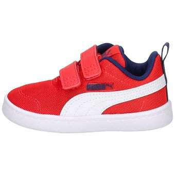 PUMA Courtflex v2 Mesh V Inf in rot