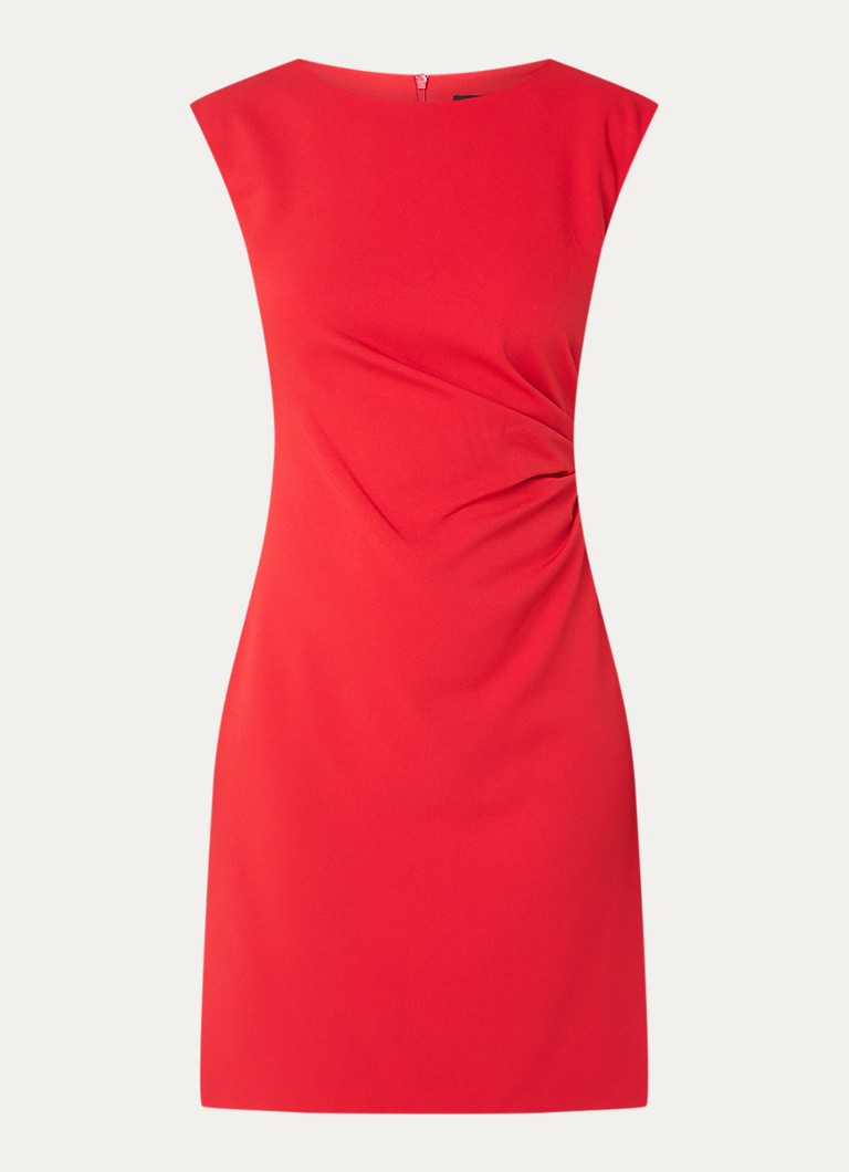 Robe courte Taifun avec détails plissés