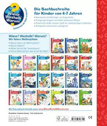 Ravensburger Wieso? Weshalb? Warum?, Band 34: Wir feiern Weihnachten