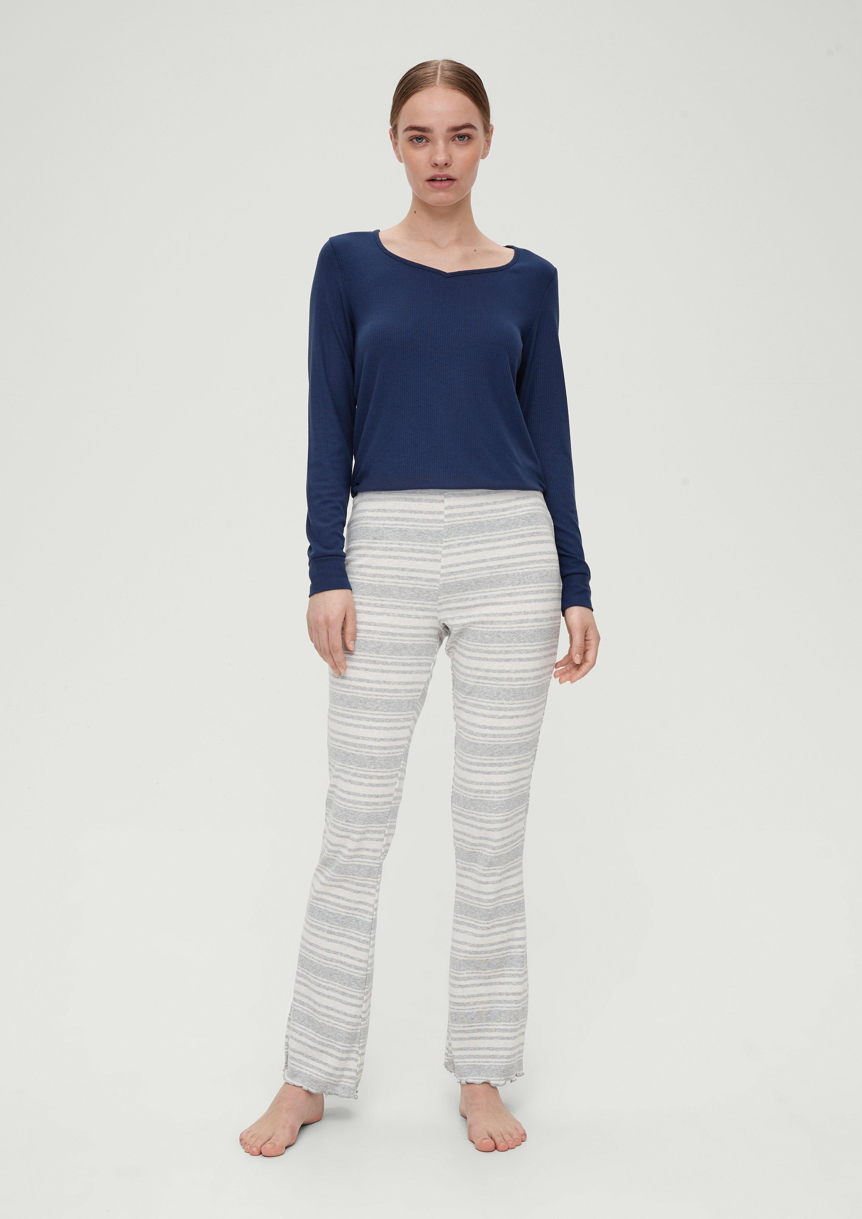 Langarm Pyjama-Shirt   6008435-5870