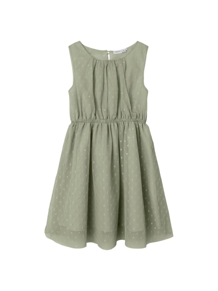 name it Tüll Kleid in Grün günstig kaufen