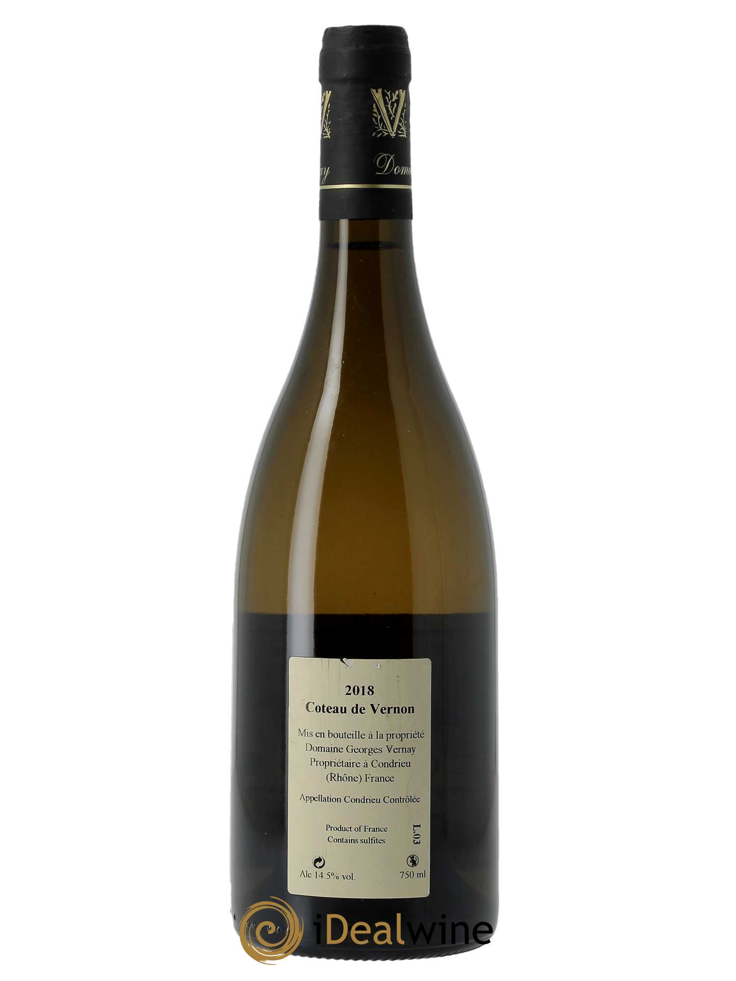 Condrieu Coteau de Vernon Georges Vernay  2018 - Lot de 1 Bouteille