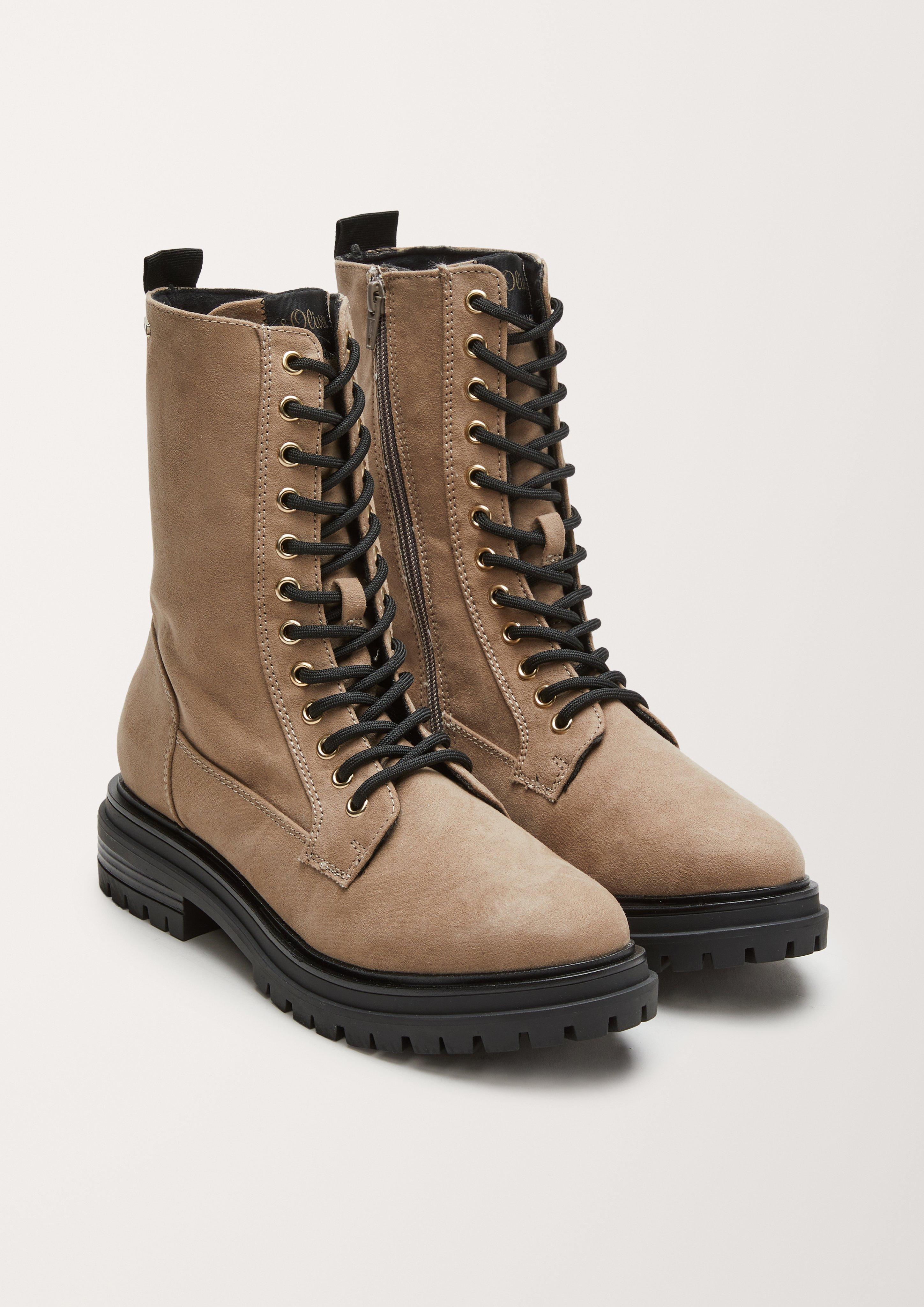 Stiefel in Veloursleder-Optik  101.107.101.25293-341