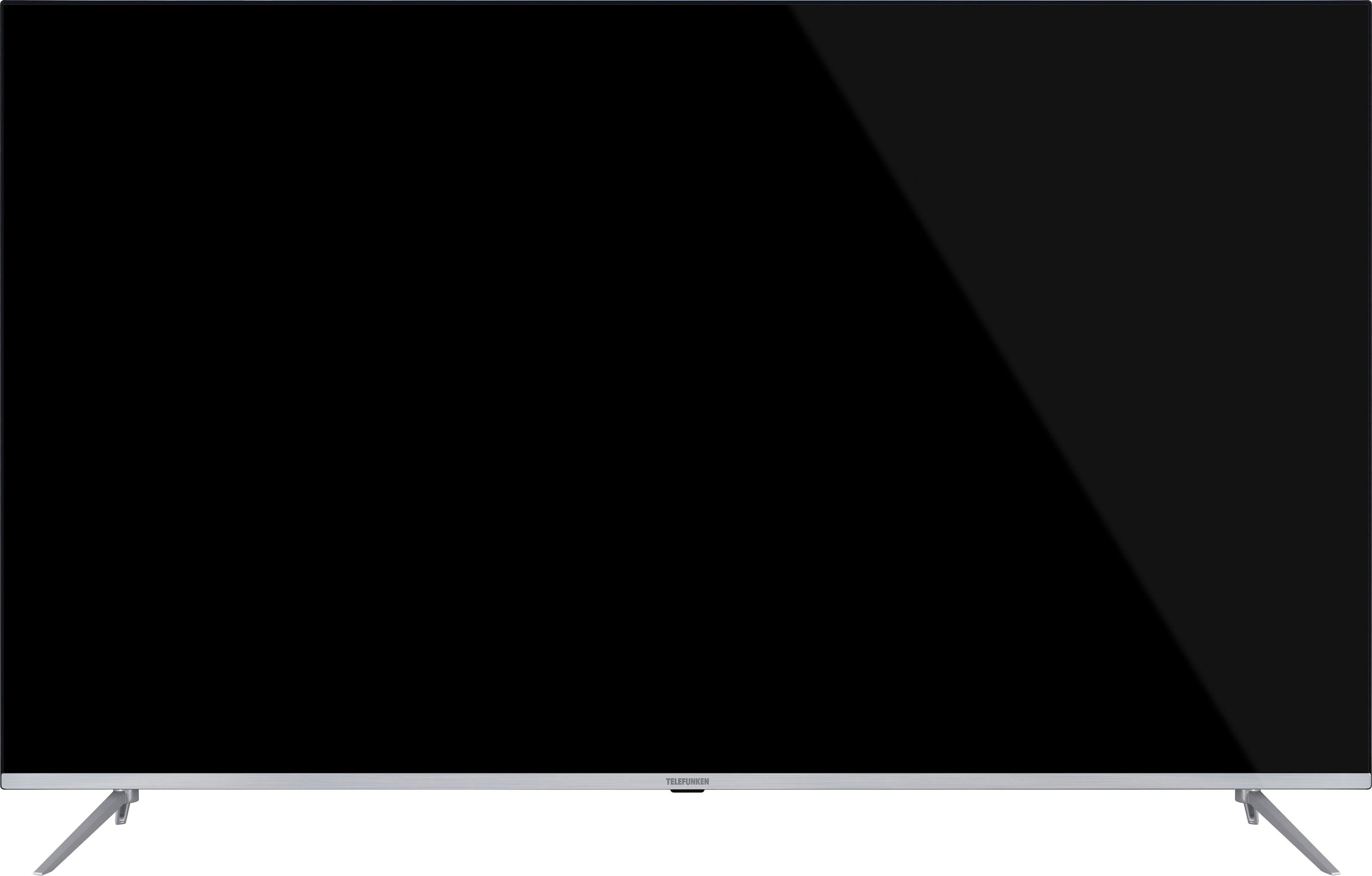 Telefunken D65V850M5CWHI LED-Fernseher (164 cm/65 Zoll, 4K Ultra HD, Smart-TV)