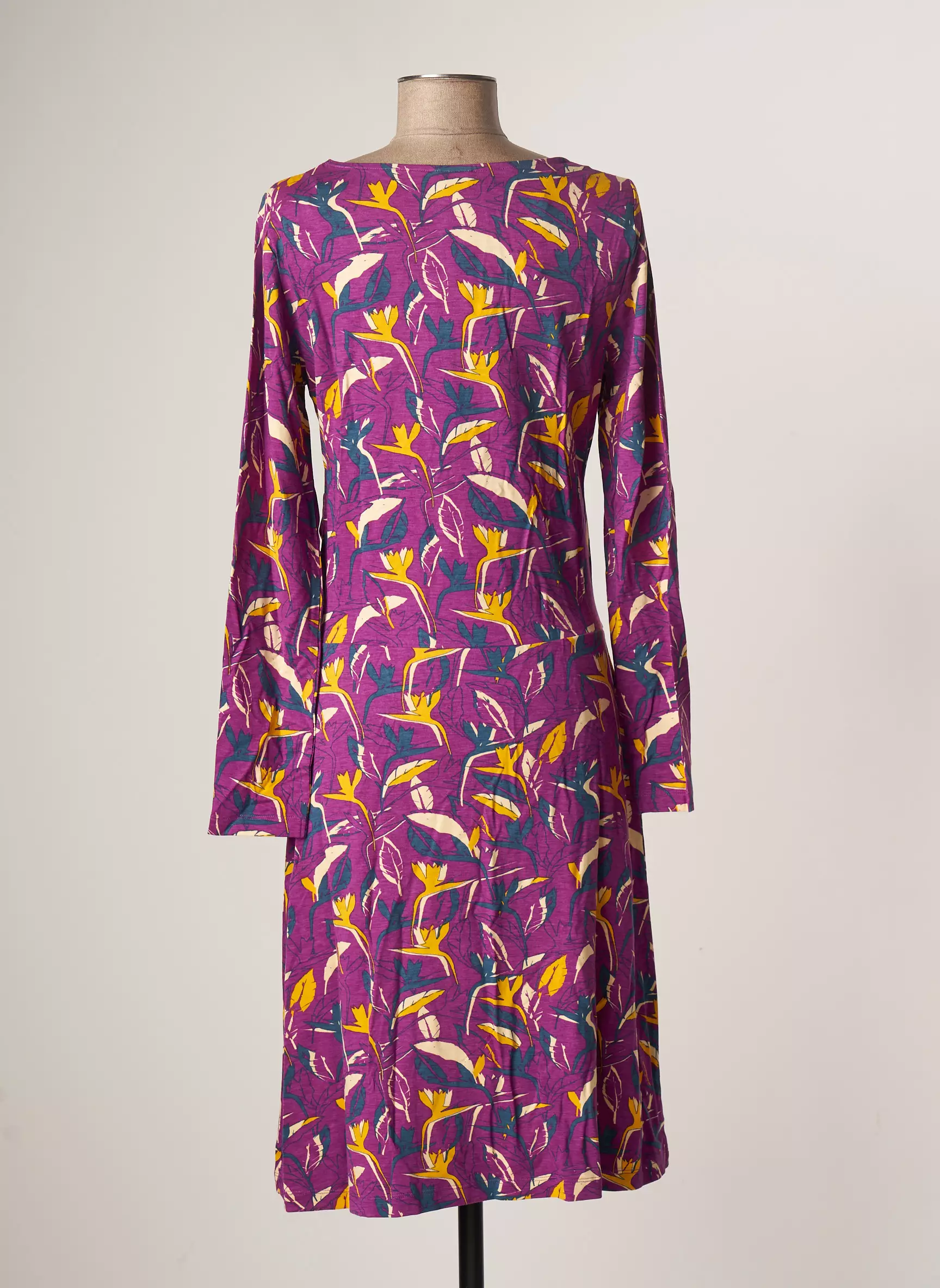 La Fiancee Du Mekong Robes Mi Longues Femme couleur violet