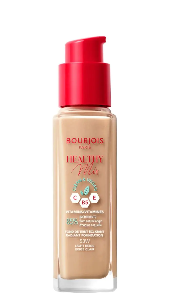 Bourjois Healthy Mix Clean & Vegan podloga za lice u nijansi 53 svijetlo bež