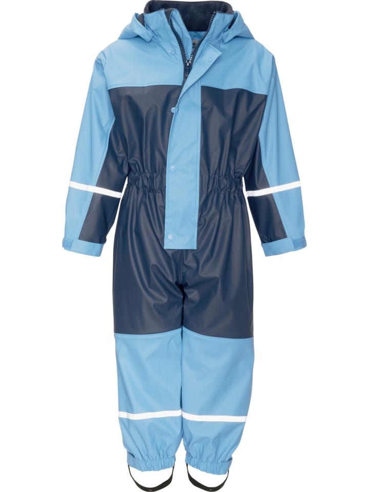 Playshoes Overall Basic mit Fleecefutter in Marine günstig kaufen