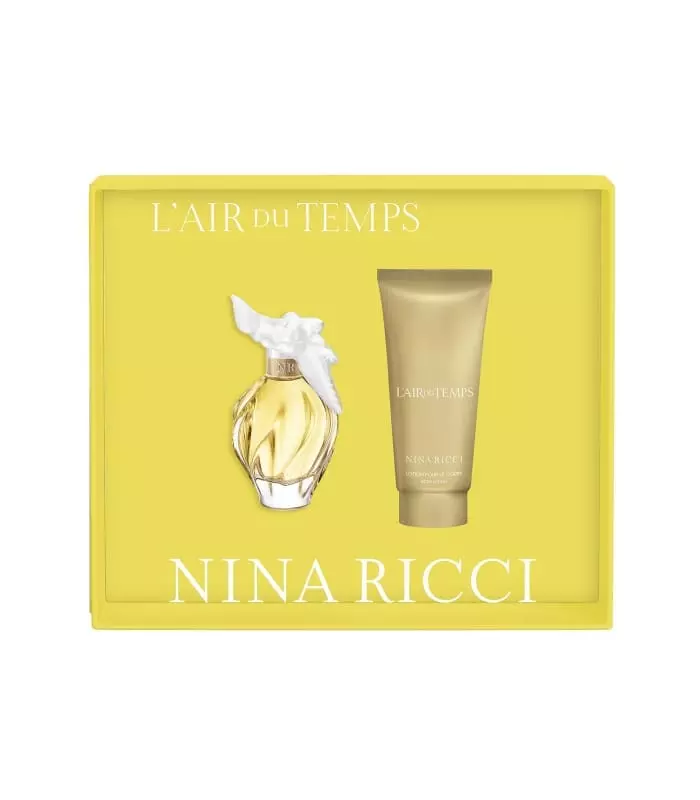 L'AIR DU TEMPS Coffret Eau de toilette 50  ml et lait pour le corps 75 ml