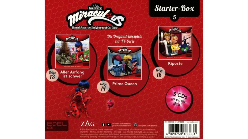 Starter-Box(5)Folge 13-15 Miraculous