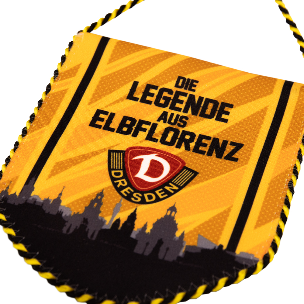 Auto-Miniwimpel Die LEGENDE aus ELBFLORENZ