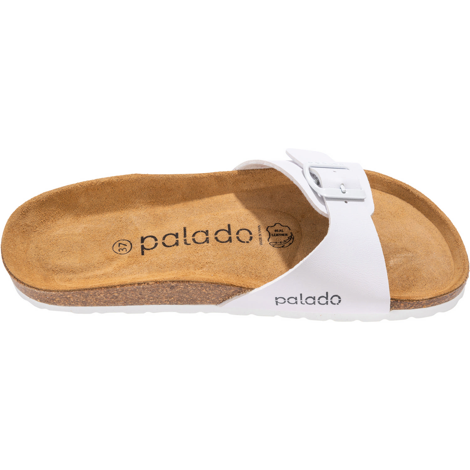 Palado Malta Matt, Pantoletten, Damen, Basic Matt W/Weiß