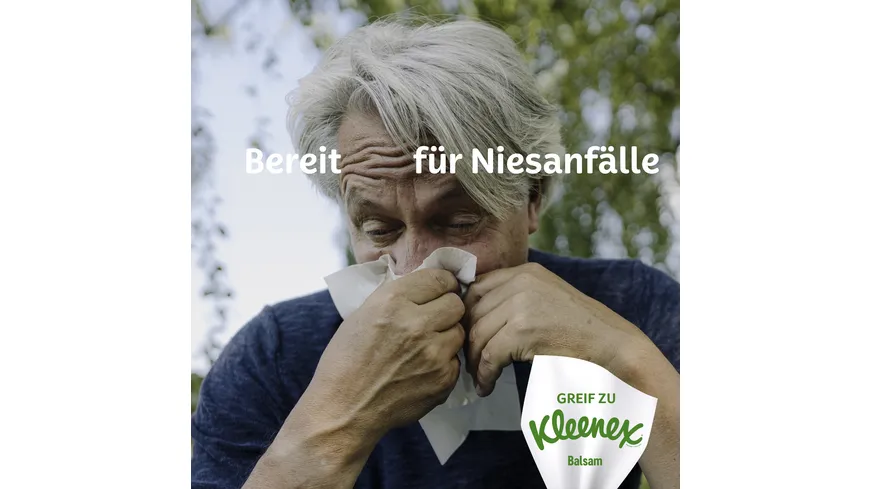 Kleenex Balsam 4-lagig Box à 56 Tücher