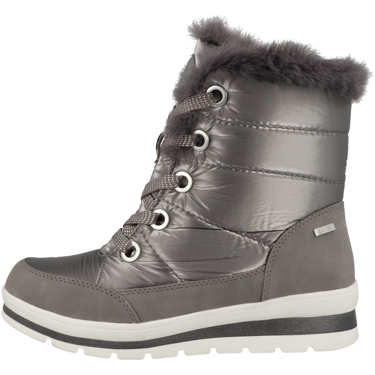 CAPRICE 9-26226-29 Schnürboots grau